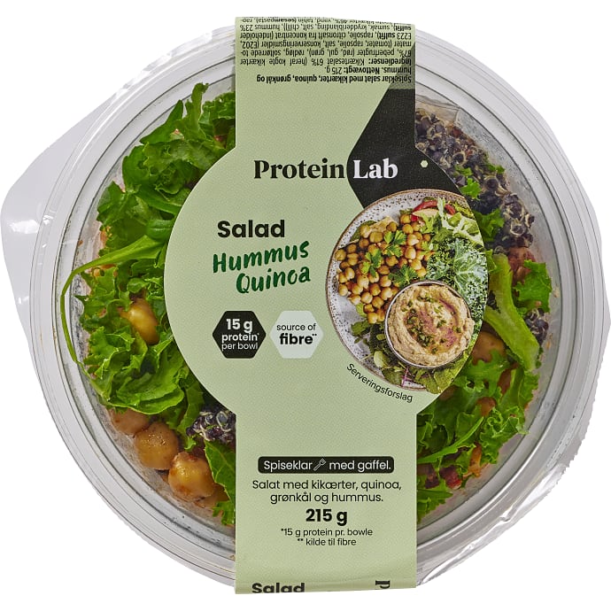 Måltidssalat m. quinoa og kikærter