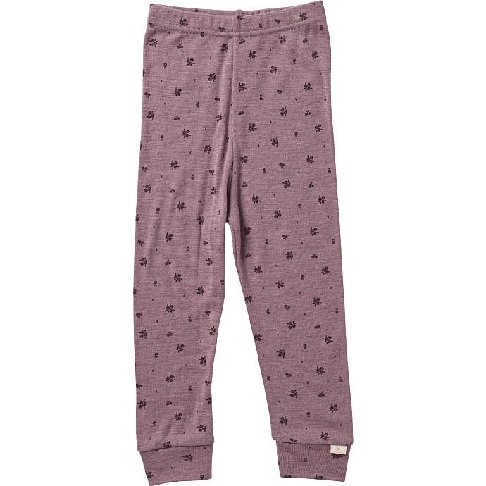 808 baby uld leggings str. 80 - rosa