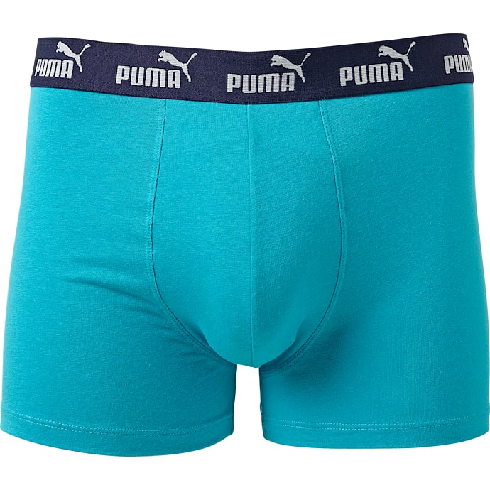 PUMA herre 2-pak tights str. S - blå