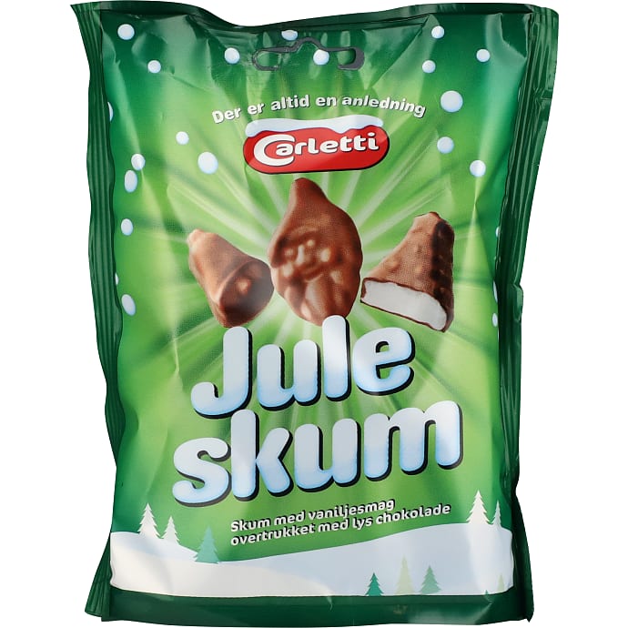 Juleskum m. lys chokolade