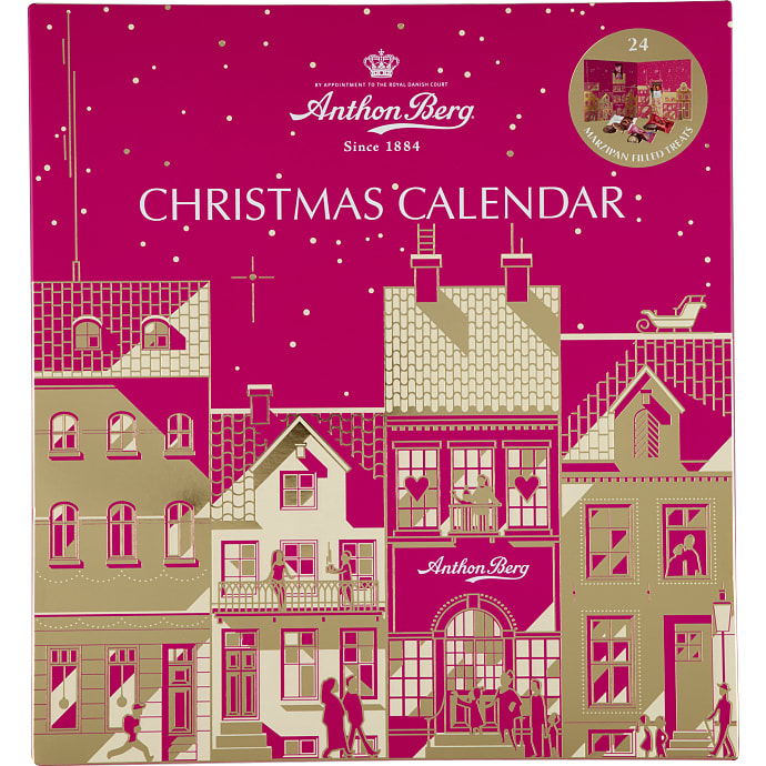 Julekalender m. marzipan