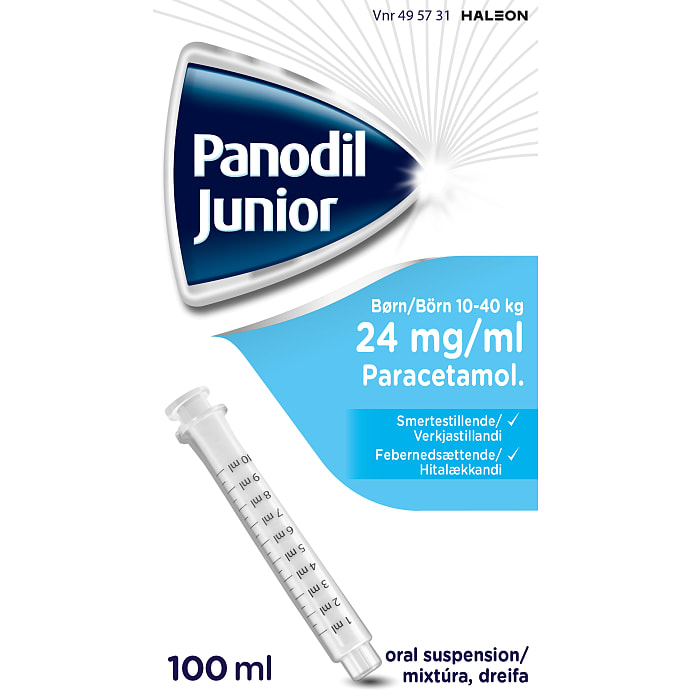 Panodil Junior mikstur 24mg/ml