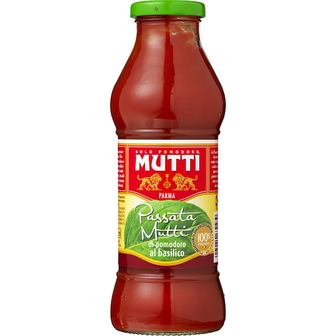 Passata m. basilikum