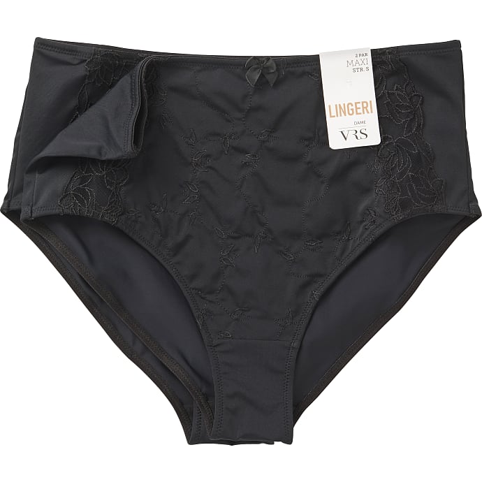 VRS Dame Maxi Trusser Str. 2XL Sort