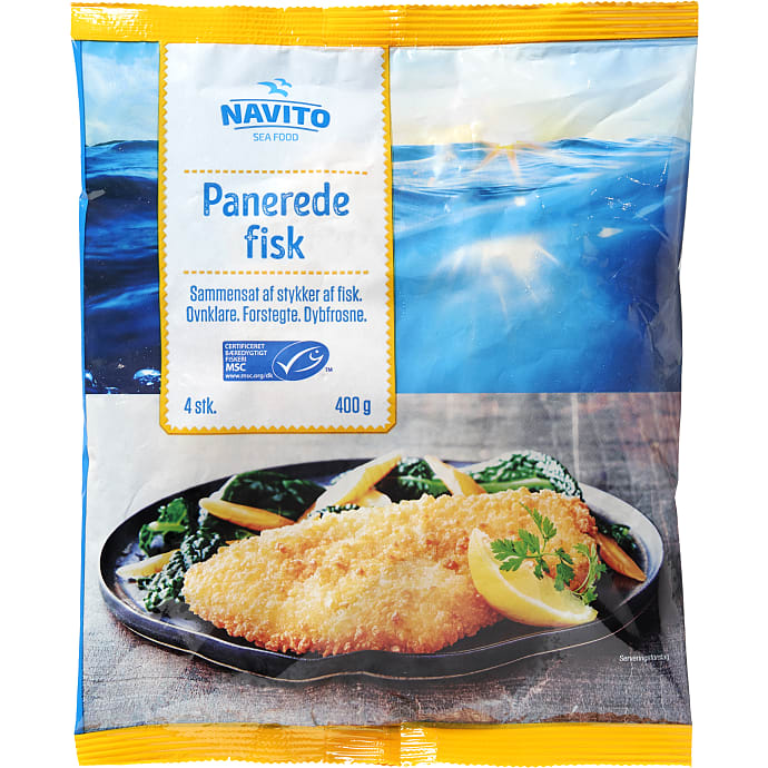 Navito Panerede Fiskefileter 400 g