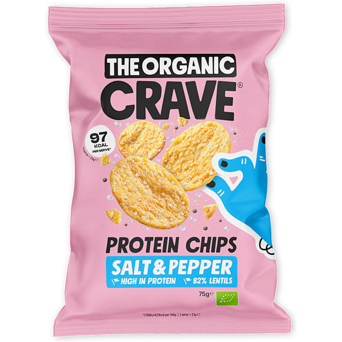 Proteinchips m. salt og peber øko