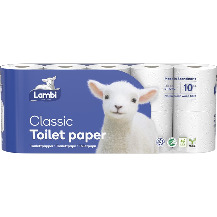 Toiletpapir 3-lags