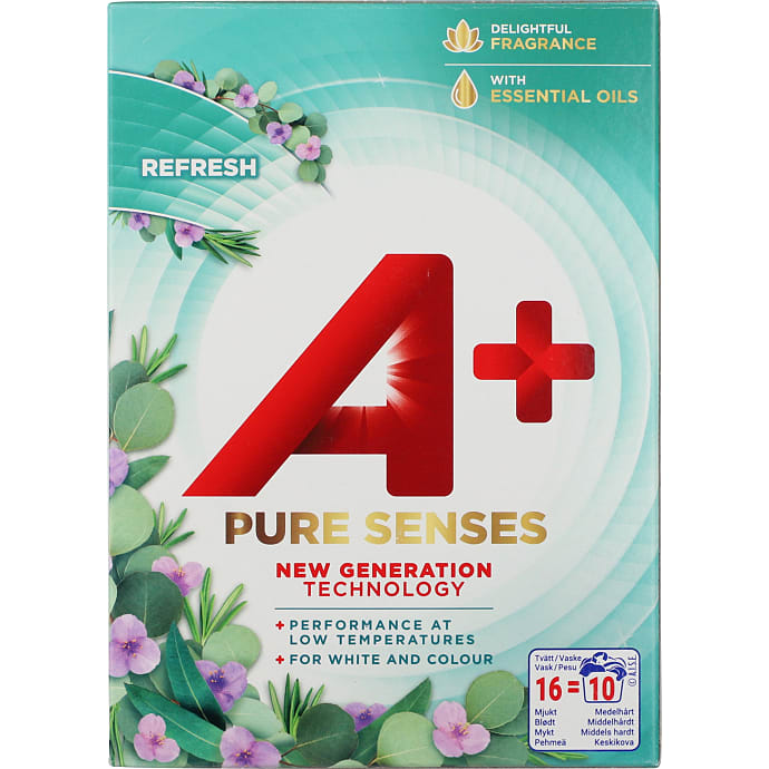 A+ Vaskepulver Hvid- og Kulørt 700 g