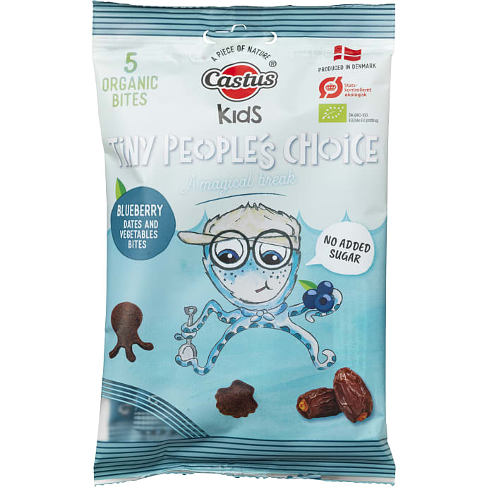 Frugtsnacks m. blåbær øko – produktbillede