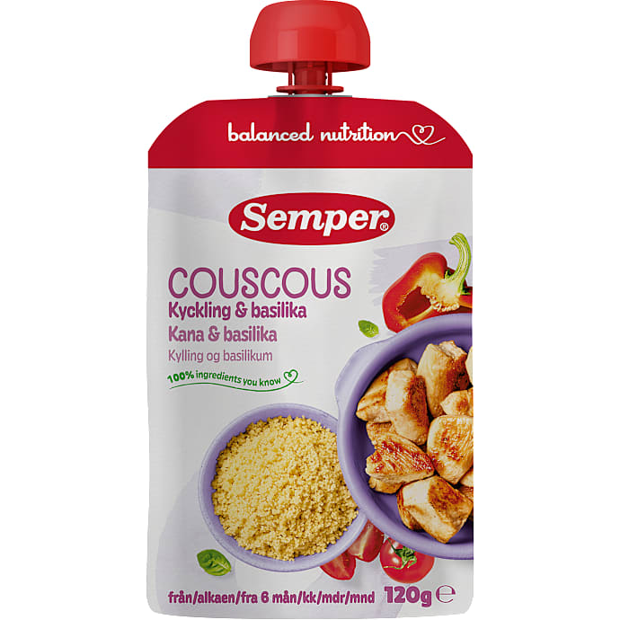 Semper Mos m. Couscous og Kylling