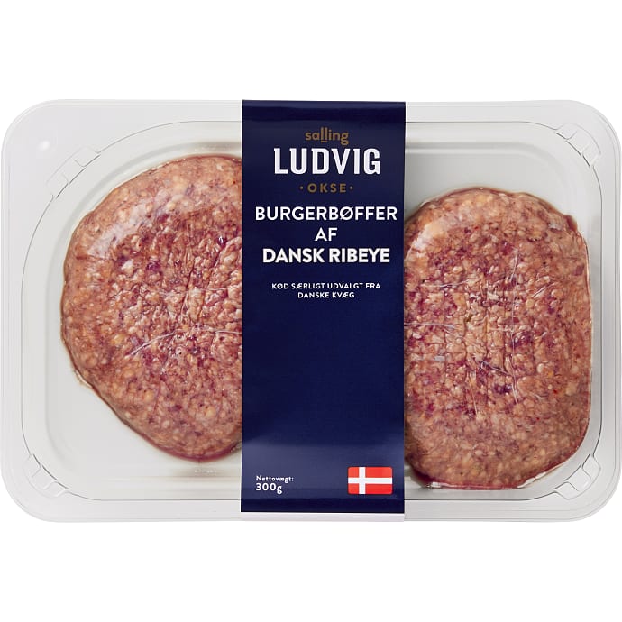 Ludvig Burgerbøffer af Ribeye