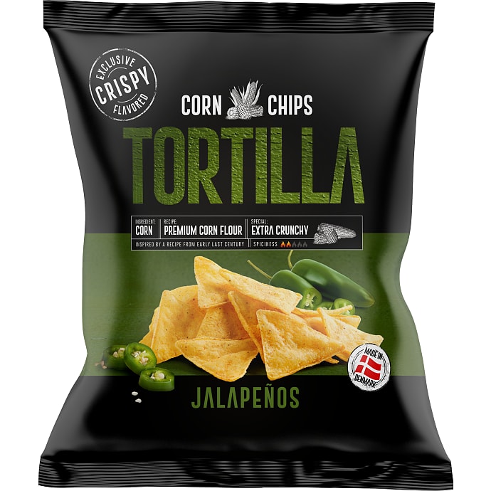 Majschips m. jalapeño