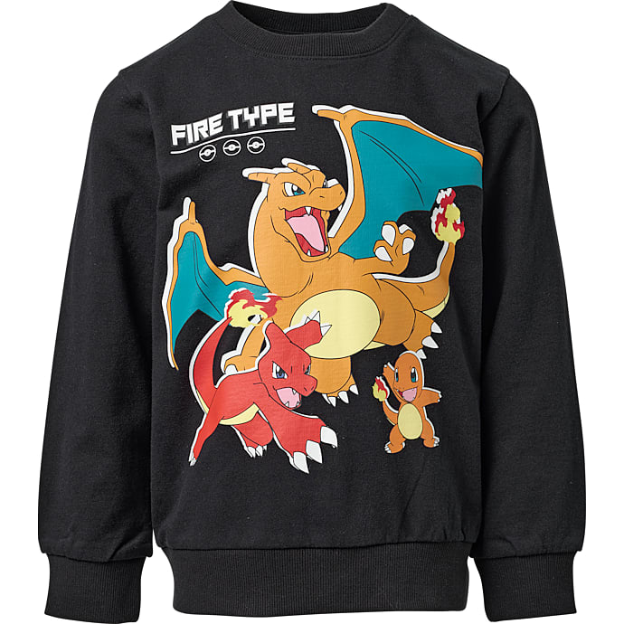 Pokémon Sweatbluse 146/152 Sort