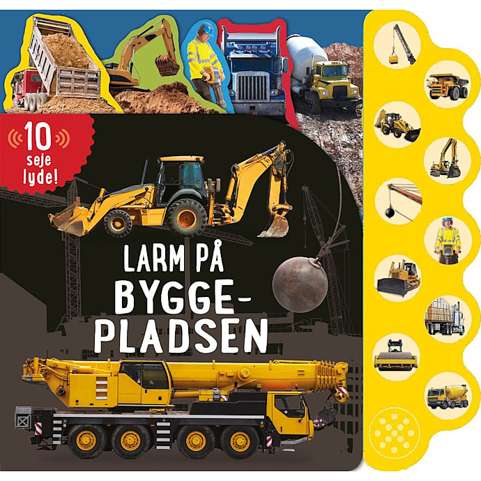 Forlaget Tukan Larm på byggepladsen