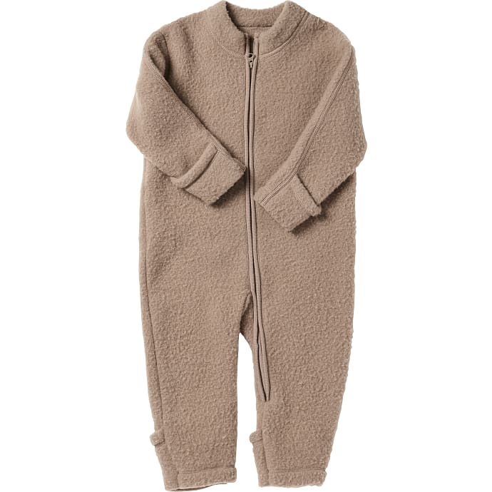 808 baby uld heldragt str. 86/92 beige