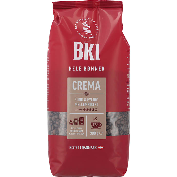 Crema hele bønner