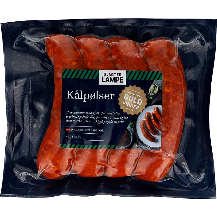 Kålpølser 84% kød