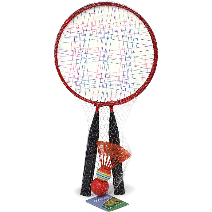 SpinOut junior Batmintonsæt inkl. bold