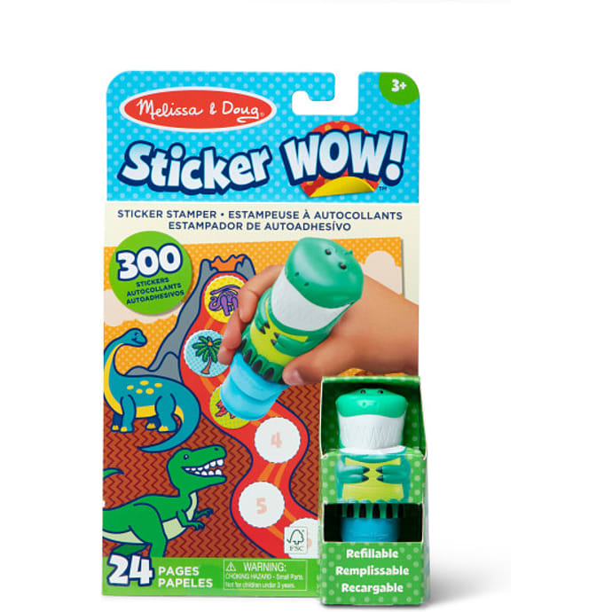 Melissa & Doug Stickerbog Dinosaurer