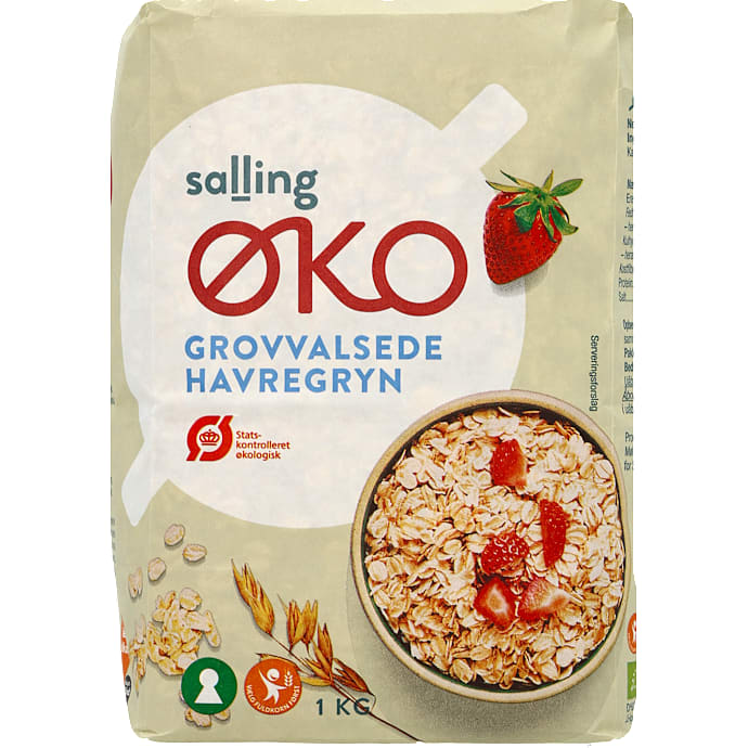 Salling ØKO, Grovvalsede havregryn øko