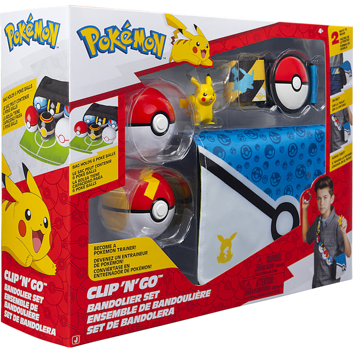 Pokemon Clip 'N' Go sæt - flere varianter - assorteret