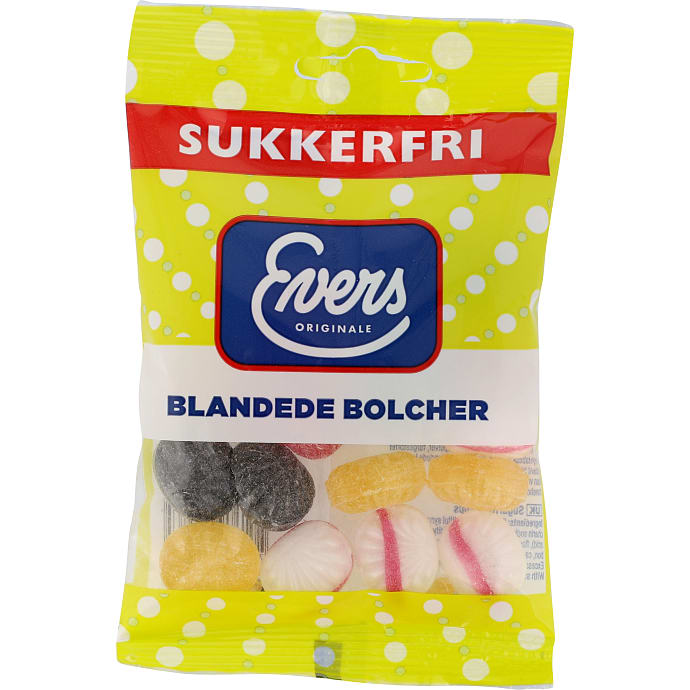 Blandede bolcher sukkerfri