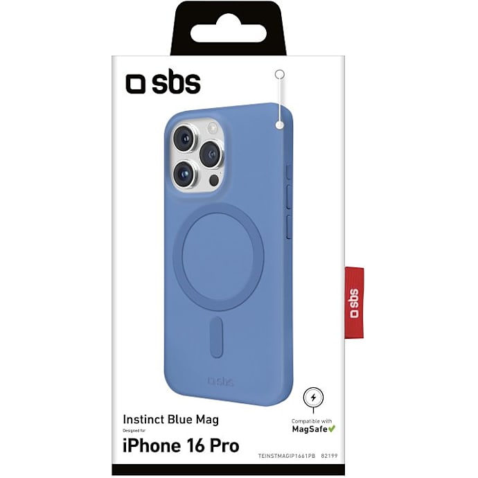 SBS Mag iPhone 16 Pro Cover Blå