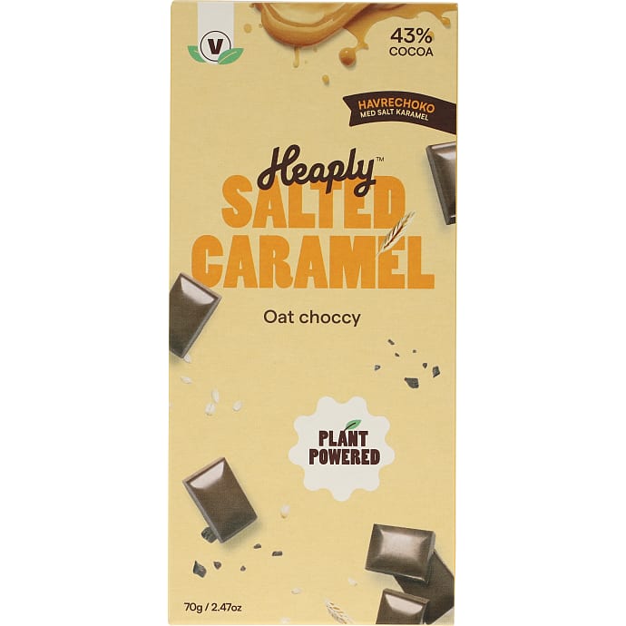 Chokoladebar m. saltkaramel