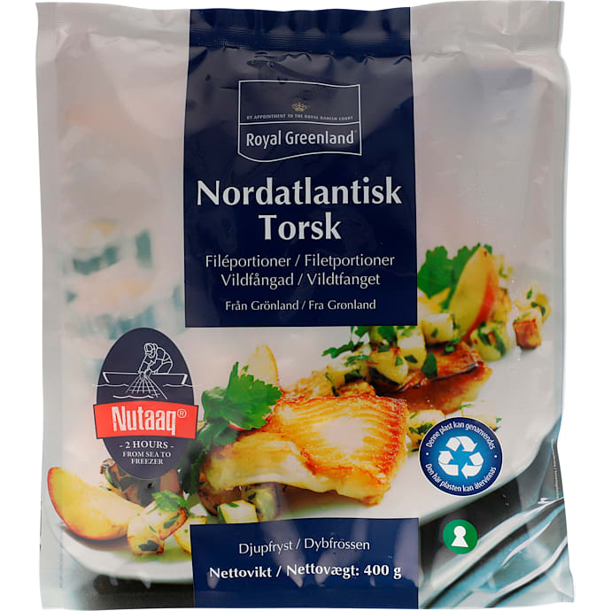 Royal Greenland Torskefileter 400 g