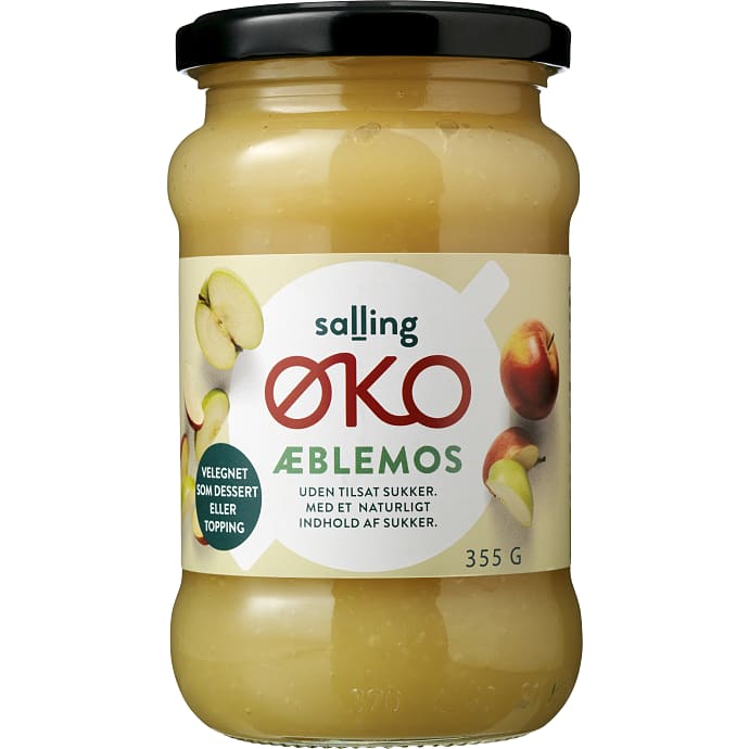 Salling ØKO Æblemos uden Tilsat Sukker
