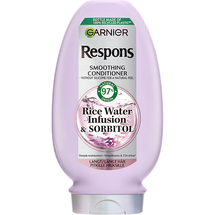Smooting balsam m. risvand og sorbitol langt hår