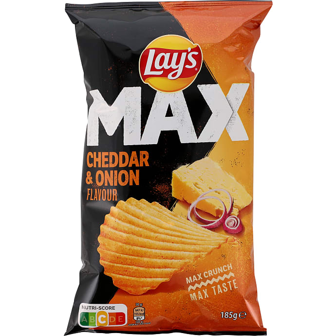 Chips m. ost og løg