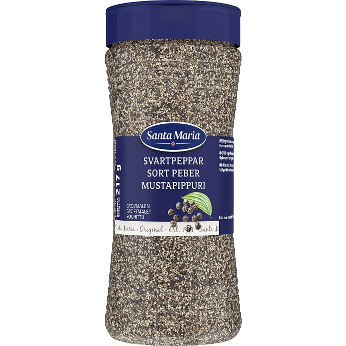 Santa Maria Groftmalet sort peber