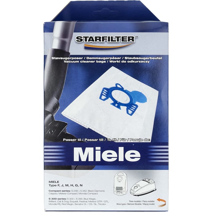 Starfilter Støvsugerposer til Miele 1 stk