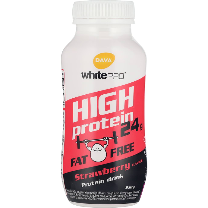 Whitepro Proteindrik jordbærsmag 220 ml