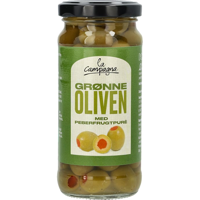 La Campagna Oliven med peberfrugt