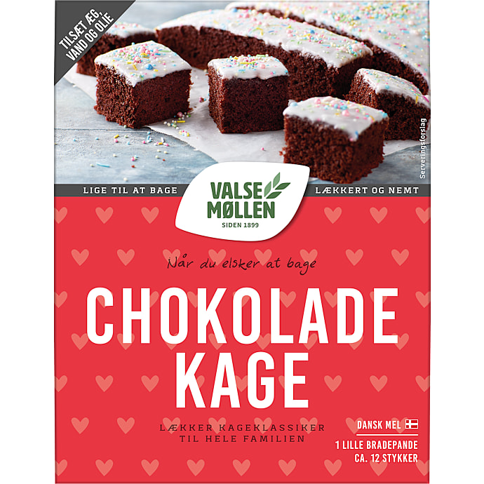 Valsemøllen Chokoladekage 500 g