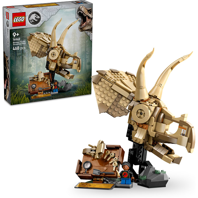 LEGO Jurassic World Dinosaurfossiler Triceratops 76969