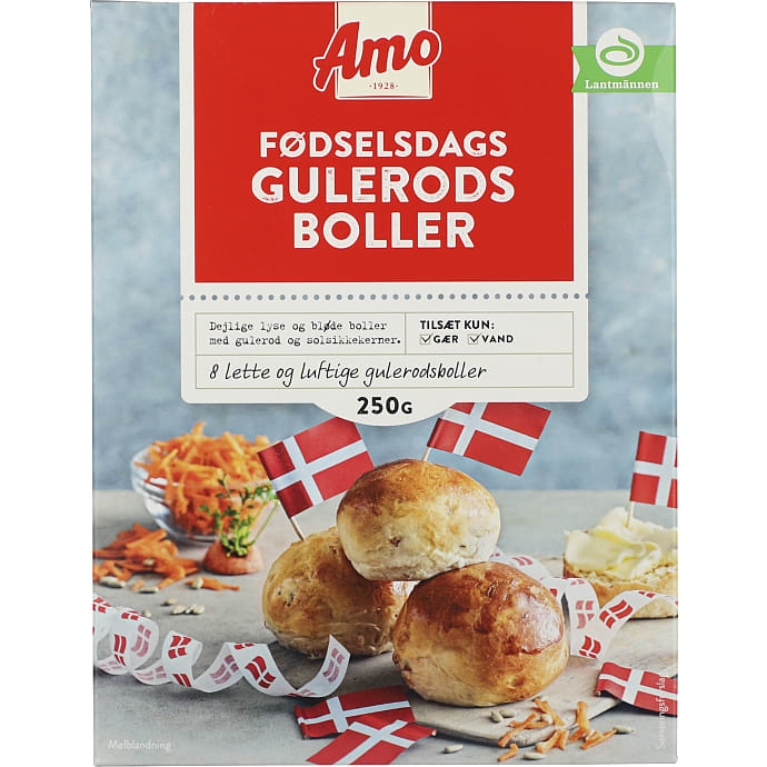 Amo Gulerodsboller 250 g