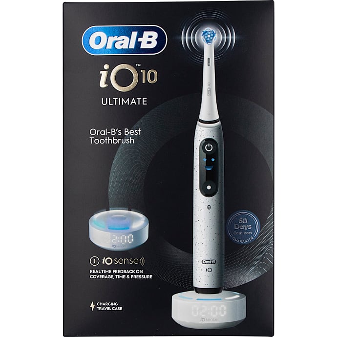 Oral-B iO10 elektrisk tandbørste Stardust White