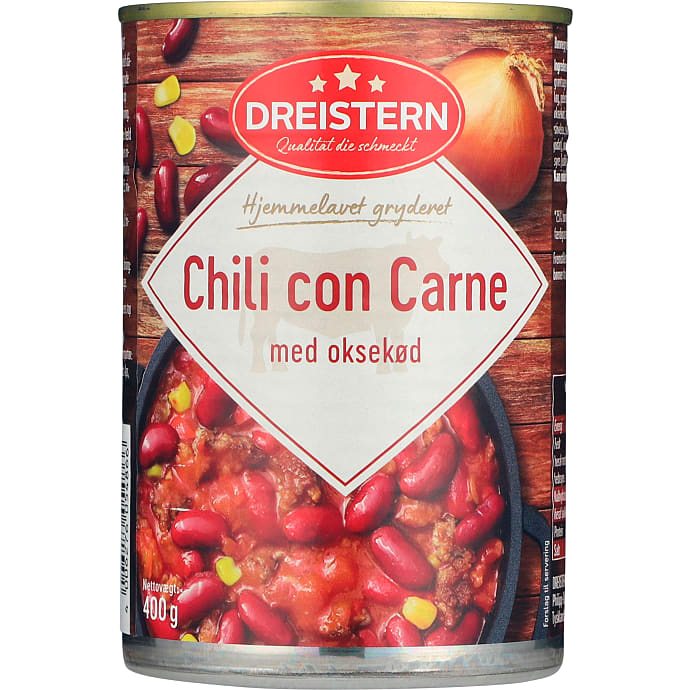 Dreistern Chili con carne