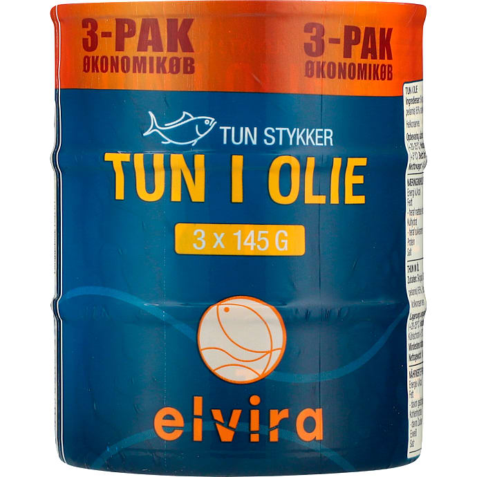 Elvira Tun i Olie 3-pak