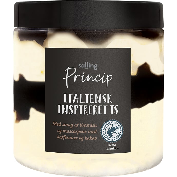 Salling Princip Mælkeis Tiramisu