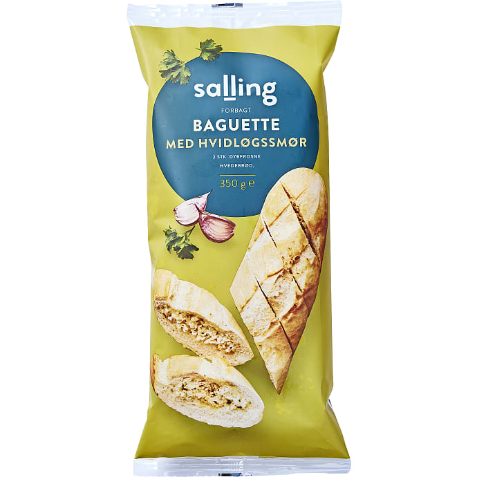 Hvidløgsbaguettes