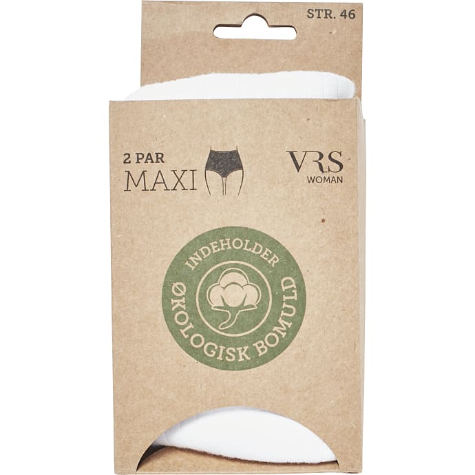 VRS Dame Maxi Trusse str. 54 hvid 2-pak