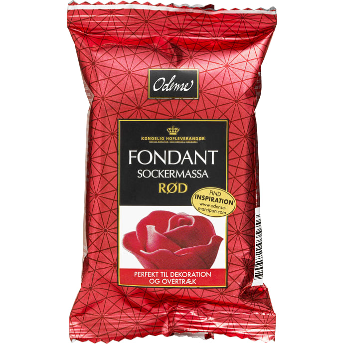 Fondant rød