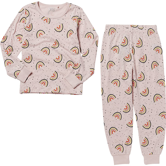 VRS børne pyjamas str. 86/92 - pink