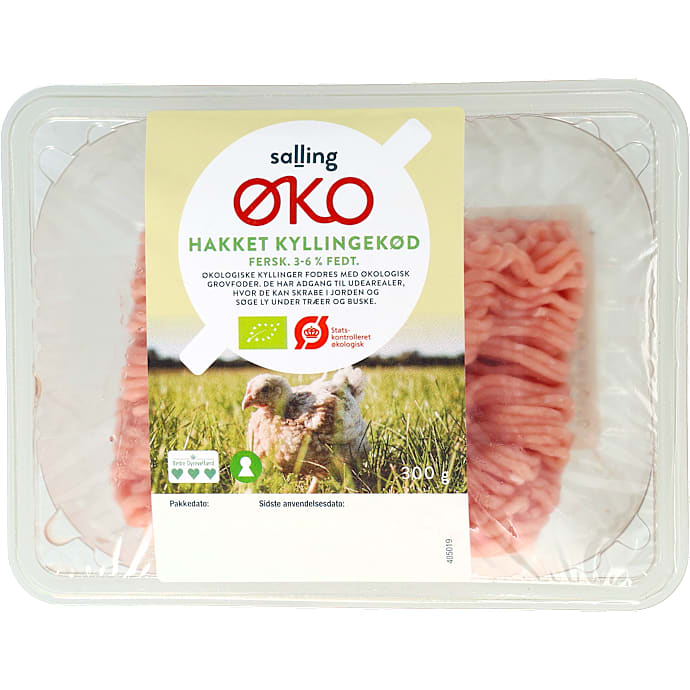 Hakket kylling øko