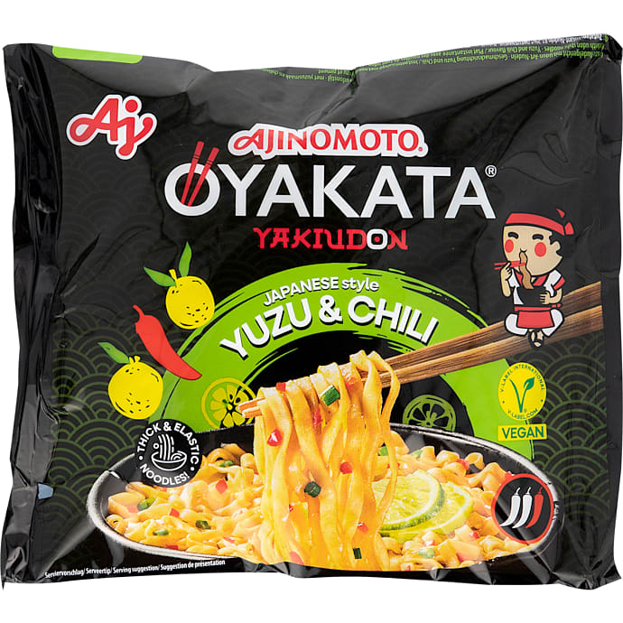 Instant nudler m. yuzu- og chilismag – produktbillede