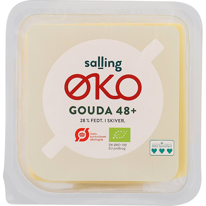 Gouda i skiver 48+ øko